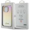 GUESS GUHCP15XPSAIRD IPHONE 15 PRO MAX 6.7" ZLOTY/AUKSINIS KIETAS DĖKLAS SAFFIANO IRIDESCENT SCRIPT