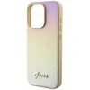 GUESS GUHCP15XPSAIRD IPHONE 15 PRO MAX 6.7" ZLOTY/AUKSINIS KIETAS DĖKLAS SAFFIANO IRIDESCENT SCRIPT