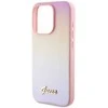 Dėklas GUESS GUHCP15XPSIS IPHONE 15 PRO MAX 6.7 "Rožinis/Rožinis HARDCASE SAFFIANO IRIDESCENT SCRIPT
