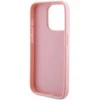 Dėklas GUESS GUHCP15XPSIS IPHONE 15 PRO MAX 6.7 "Rožinis/Rožinis HARDCASE SAFFIANO IRIDESCENT SCRIPT