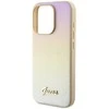 Dėklas GUESS GUHCP15LPSAIRD IPHONE 15 PRO 6.1 "GOLD / GOLD HARDCASE SAFFIANO IRIDESCENT SCRIPT