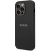 Dėklas Guess GUHCP14LPSASBBK Apple iPhone 14 Pro 6,1″ juodos spalvos Saffiano Strap