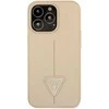 Dėklas GUESS GUHCP13LPSATLE IPHONE 13 PRO / 13 6.1 "BEIGE / BEIGE HARDCASE SAFFIANOTRIANGLE LOGO