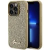 Apple iPhone 15 Pro Guess dėklas Disco Metal Script (GUHCP15LPMSDGSD) aukso spalvos
