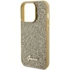 Apple iPhone 15 Pro Guess dėklas Disco Metal Script (GUHCP15LPMSDGSD) aukso spalvos