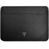 įmautė kompiuteriui Guess Saffiano Triangle Logo (GUCS14PSATLK) juodos spalvos