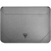 įmautė kompiuteriui Guess Saffiano Triangle Logo (GUCS14PSATLG) sidabro spalvos