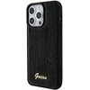 Dėklas GUESS GUHCP15LPSFDGSK IPHONE 15 PRO 6.1 "Juodas/Juodas HARDCASE SEQUIN SCRIPT METAL