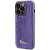 Guess GUHCP14XPSFDGSU Apple iPhone 14 Pro Max 6.7″ violetinės spalvos kietas dėklas Sequin Script Metal