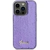 Dėklas GUESS GUHCP15XPSFDGS IPHONE 15 PRO MAX 6,7 col. PURPURINE/PURPURINĖ KIETOS DĖLĖS Sequin SCRIPT METAL