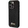 Apple iPhone 14 Pro Guess dėklas Sequin Script Metal (GUHCP14LPSFDGSK) juodos spalvos