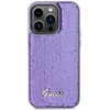 Guess GUHCP14LPSFDGSU Apple iPhone 14 Pro 6.1″ violetinės spalvos kietas dėklas Sequin Script Metal