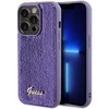 Guess GUHCP14XPSFDGSU Apple iPhone 14 Pro Max 6.7″ violetinės spalvos kietas dėklas Sequin Script Metal