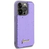 Guess GUHCP14LPSFDGSU Apple iPhone 14 Pro 6.1″ violetinės spalvos kietas dėklas Sequin Script Metal