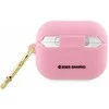 Apple AirPods Pro 1 Hello Kitty Silicone 3D Kitty Head (HKAP3DKHSP) dėklas ausinėms rožinės spalvos