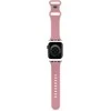 Hello Kitty apyrankė HKAWMSCHBLP Apple Watch 38/40/41mm rožinės spalvos apyrankė Silicone Kitty Head