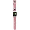 Hello Kitty apyrankė HKAWMSCHBLP Apple Watch 38/40/41mm rožinės spalvos apyrankė Silicone Kitty Head