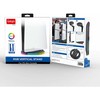iPega P5S025S vertikalus stovas su RGB, skirtas PS5 Slim/PS5 Pro Juodas