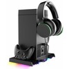 iPega XBX024S daugiafunkcis įkrovimo RGB stovas su aušinimu, skirtas XBOX (pažeista pakuotė)