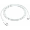 iPhone kabelis Lightning/USB-C, baltos spalvos