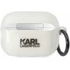 Karl Lagerfeld KLAP2HNIKTCT Airpods Pro 2 (2022/2023) dėklas skaidrus Ikonik Karl Lagerfeld
