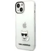 Dėklas Karl Lagerfeld KLHCP14MCTR IPHONE 14 PLUS / 15 PLUS 6.7 "HARDCASE TRANSPARENT / TRANSPARENT CHUPETTE BODY