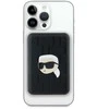 Karl Lagerfeld Powerbank indukcinis KLPB5FPGKSKIHK 16W 5000mAh juodos spalvos Karl Head Pin MagSafe