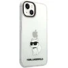 Karl Lagerfeld KLHCP14MHNCHTCT iPhone 14 Plus 6,7" permatomas kietas dėklas IML NFT Choupette