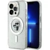Apple iPhone 15 Pro Karl Lagerfeld dėklas Karl&Choupette Glitter MagSafe (KLHMP15LHGKCNOT) skaidrus