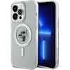 Apple iPhone 15 Pro Max Karl Lagerfeld dėklas Karl&Choupette Glitter MagSafe (KLHMP15XHGKCNOT) skaidrus