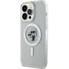 Apple iPhone 15 Pro Max Karl Lagerfeld dėklas Karl&Choupette Glitter MagSafe (KLHMP15XHGKCNOT) skaidrus