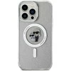 Apple iPhone 15 Pro Max Karl Lagerfeld dėklas Karl&Choupette Glitter MagSafe (KLHMP15XHGKCNOT) skaidrus