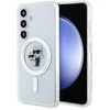 Samsung Galaxy S24 Karl Lagerfeld Dėklas IML Karl&Choupette MagSafe (KLHMS24SHGKCNOT) skaidrus