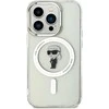 Apple iPhone 15 Pro Karl Lagerfeld dėklas IML Ikonik MagSafe (KLHMP15LHFCKNOT) skaidrus