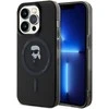 Karl Lagerfeld dėklas skirtas Apple iPhone 15 Pro KLHMP15LHFCKNOK (Ikonik + MAG) juodos spalvos