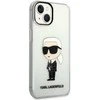 Dėklas Karl Lagerfeld KLHCP14MHNIKTCT IPHONE 14 PLUS / 15 PLUS 6.7 "TRANSPARENT HARDCASE IKONIK Karl Lagerfeld