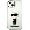 Dėklas Karl Lagerfeld KLHCP14MHNIKTCT IPHONE 14 PLUS / 15 PLUS 6.7 "TRANSPARENT HARDCASE IKONIK Karl Lagerfeld