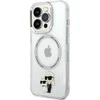 Karl Lagerfeld KLHMP13LHNKCIT Apple iPhone 13 Pro 6,1″ kietas dėklas skaidrus Iconic Karl&Choupette Magsafe