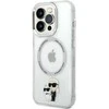 Karl Lagerfeld KLHMP14LHNKCIT Apple iPhone 14 Pro 6,1″ kietas dėklas skaidrus Iconic Karl&Choupette Magsafe