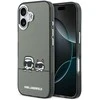 Karl Lagerfeld IML K&CH Heads Logo MagSafe dėklas skirtas Apple iPhone 17 juodos spalvos