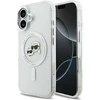Karl Lagerfeld IML K&CH Heads Metal Frame MagSafe dėklas skirtas Apple iPhone 17 skaidrus