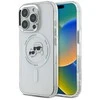 Karl Lagerfeld IML K&CH Heads Metal Frame MagSafe Apple iPhone 16 Pro Max dėklas telefonui skaidrus