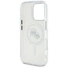Karl Lagerfeld IML K&CH Heads Metal Frame MagSafe Apple iPhone 16 Pro Max dėklas telefonui skaidrus