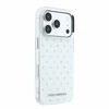 Dėklas Karl Lagerfeld IML Rhinestones Allover and Electroplated Logo skirtas iPhone 18 Pro Max /17 Pro Max