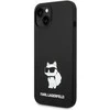 Karl Lagerfeld dėklas iPhone 14 Plus 6,7 KLHCP14MSNCHBCK juodas HC Silicone NFT Choupette