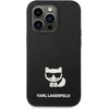 Apple iPhone 14 Pro Karl Lagerfeld dėklas Silicone Choupette Body (KLHCP14LSLCTBK) juodos spalvos