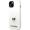 Karl Lagerfeld dėklas, skirtas iPhone 14 Plus 6,7 KLHCP14MSNCHBCH baltas HC Silicone NFT Choupette