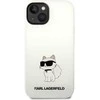 Karl Lagerfeld dėklas, skirtas iPhone 14 Plus 6,7 KLHCP14MSNCHBCH baltas HC Silicone NFT Choupette