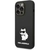Dėklas Karl Lagerfeld KLHCP14LSNCHBCK iPhone 14Pro 6,1" hardcase juodas Silicone Choupette