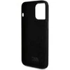 Dėklas Karl Lagerfeld KLHCP15XSDHKNK IPHONE 15 PRO MAX 6.7 "Juodas/Juodas SILICONE KARL &amp; CHUPETTE HEAD